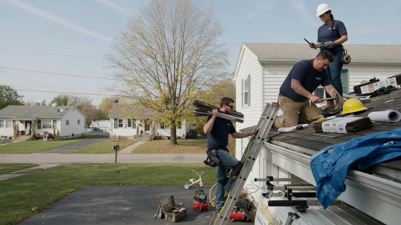 Local Roofing Contractors in Oak Park, MN near me